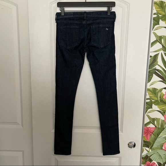 Rag & Bone Mid Rise Skinny Japanese Denim 26 - Picture 7 of 8